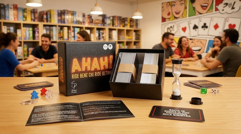 AHAH! — 156 Carte di Divertimento Puro